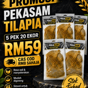 PEKASAM TILAPIA 5 PEK 20 EKOR